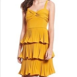 Gianni Bini Danica Tiered ruffle one hundred percent polyester woman’s size 10